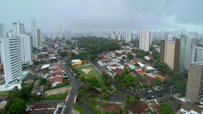 A maior concentração de chuvas será na Mata Norte e Região Metropolitana do Recife