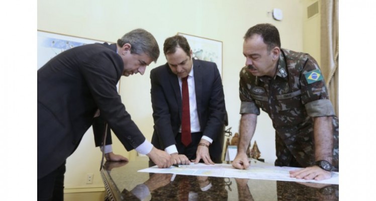 A parceria decide promover a execução das ações para construção da nova instituição e do Complexo Militar