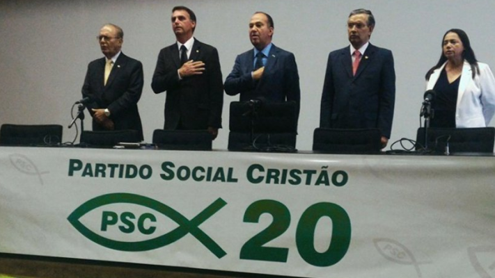 Bolsonaristas escolhem o PSC em busca de estruturas para as eleições municipais deste ano