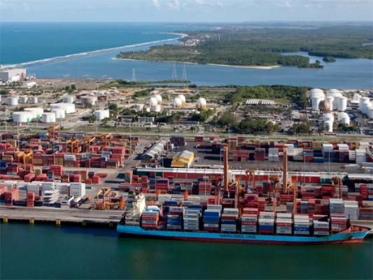 O setor portuário apresentou um aumento de 4,24% em relação ao mesmo período de 2021