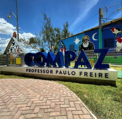 O Compaz Paulo Freire vai oferecer arte, educação, esportes, lazer e serviços para a população da região e contou com um investimento de R$ 10,8 milhões.