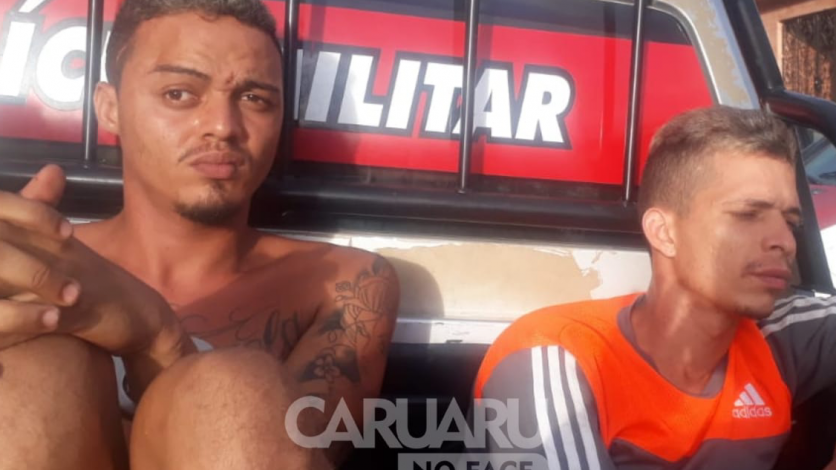 PM de Alagoas prende homens com armas e drogas em Maragogi-AL