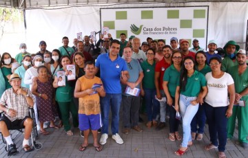 Fernando Rodolfo anuncia emenda de R$400 mil para a Casa dos Pobres em Caruaru