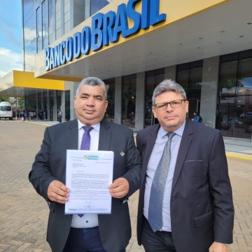 Em Brasília, Prefeito de Machados articula a reativação do Banco do Brasil
