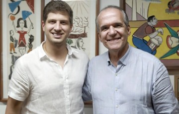 João Campos se reúne com Senador Dueire para debater as prioridades para o Recife 