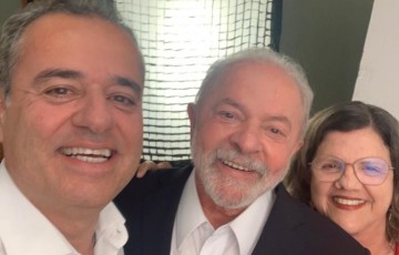 Danilo e Teresa fazem reunião com Lula e definem estratégia para reta final do primeiro turno 