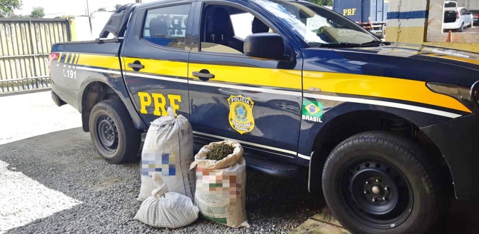 PRF prende quatro pessoas com 28 Kg de maconha em Caruaru