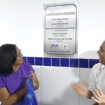 Prefeitura de Tracunhaém reinaugura duas escolas reformadas