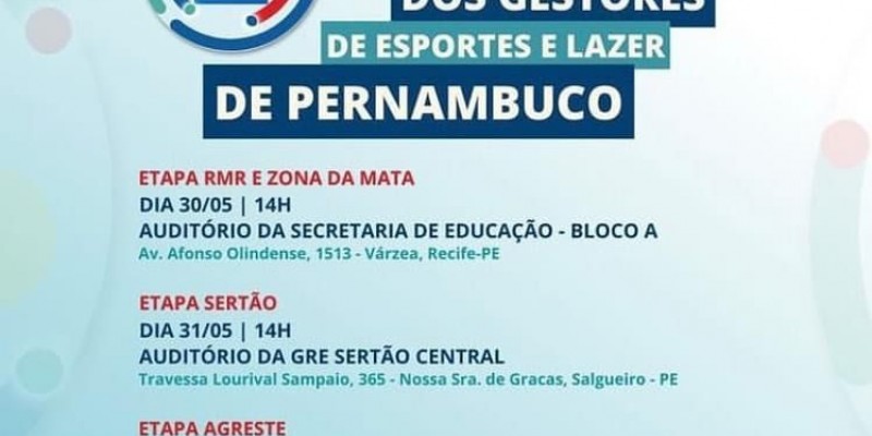 Para este primeiro momento, a roda de debate será realizada  no auditório da SEE, localizado no bairro da Várzea, no Recife