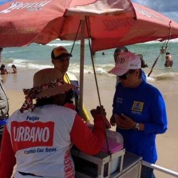 Vigilância Sanitária do Recife realizará inspeção de alimentos nas praias da cidade, neste fim de semana