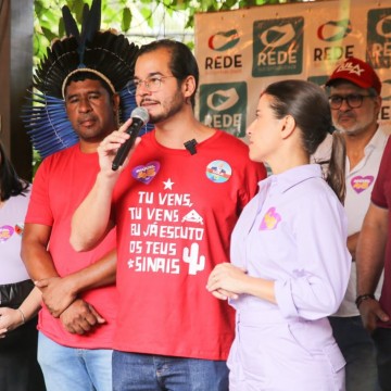 Após apoio de Túlio Gadêlha (Rede), Raquel Lyra (PSDB) reafirma “Pernambuco é minha bandeira, é o meu país”