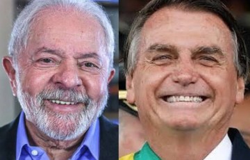 DataFolha: Lula tem 49%, Bolsonaro 44%