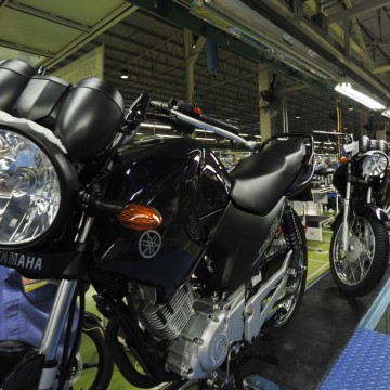 Produção de motocicletas cresce 30,2% em agosto