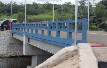 Prefeitura do Paudalho inaugura nova ponte e praça na Usina Mussurepe