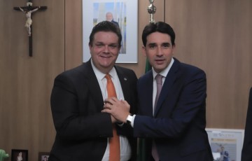 Wolney Queiroz é recebido por Silvio Costa Filho e solicita atenção especial ao aeroporto de Caruaru