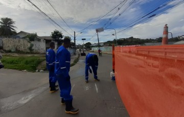 Começa obra de requalificação da principal avenida do bairro de Caixa D’Água