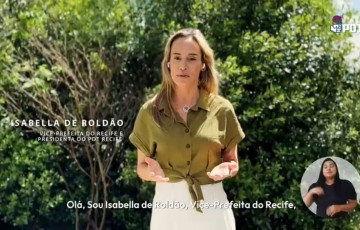 Isabella de Roldão protagoniza inserção do PDT na TV