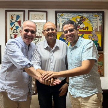 Jarbas Filho fecha parceria com Nininho Carvalho, prefeito de Parnamirim