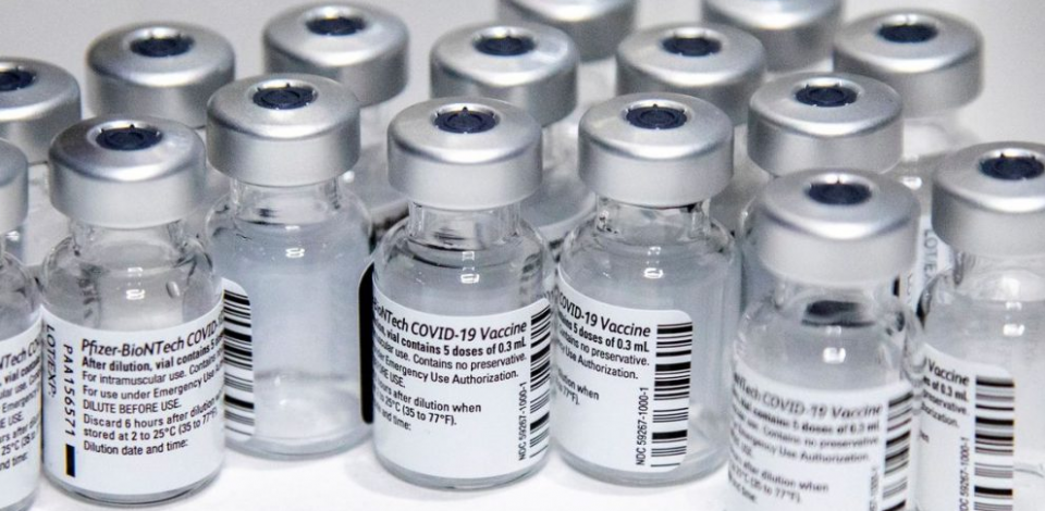 Ministério da Saúde distribui 2,3 milhões de doses da vacina da Pfizer