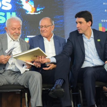 Presidente Lula e ministro Silvio Costa Filho anunciam maior obra do Novo PAC
