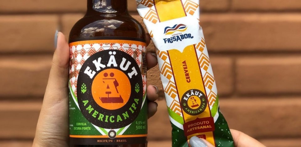 Empresas pernambucanas se unem e lançam picolé de cerveja