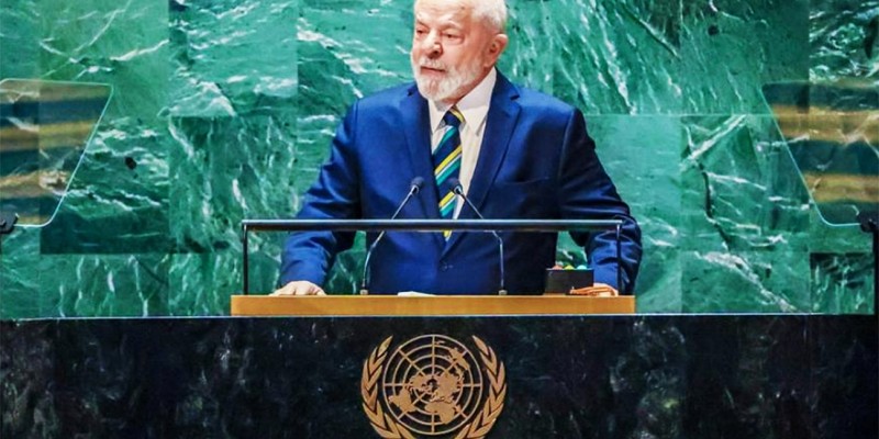 Depois de 14 anos Presidente Lula volta a abrir a Assembleia Geral da ONU e diz que o 