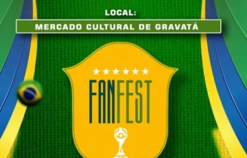 Mercado Cultural em Gravatá monta estrutura para transmitir jogos da seleção brasileira na copa