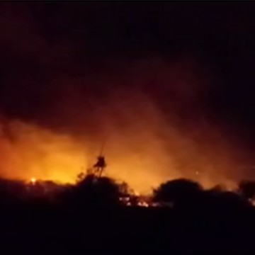 Sertânia registra 11 casos de incêndio na vegetação em menos de 15 dias