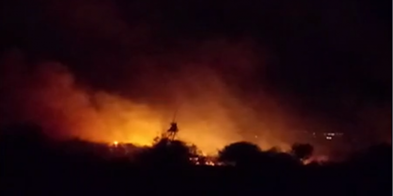  O último registro é de um incêndio na sexta-feira (25). O fogo foi controlado, mas tomou uma proporção maior e chegou ao estado da Paraíba.