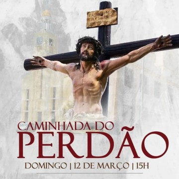 'Caminhada do Perdão', promovida pela Diocese de Caruaru, acontecerá neste domingo (12)