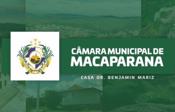 Câmara Municipal de Macaparana vai lançar concurso público 
