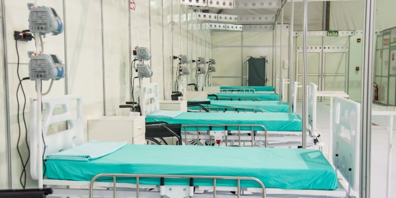Os equipamentos dos hospitais desmontados são transferidos para maternidades e hospitais em construção