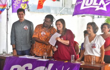 PSOL oficializa apoio a Marília no segundo turno