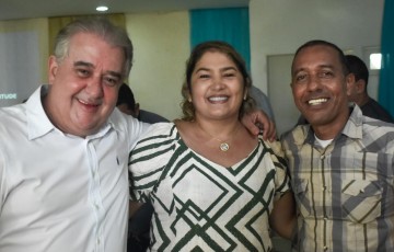 Prefeito de Olinda promove ato politico com Augusto Coutinho e Cláudia de Lupércio