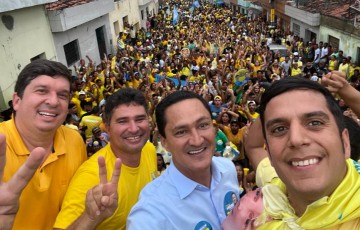 Prefeito de São Joaquim do Monte realiza ato de apoio aos seus candidatos