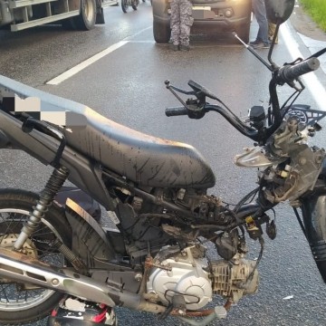 Motociclista morre na BR-101, na Guabiraba, após colidir com cavalo