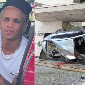 MC Biel Xcamoso, cantor de brega funk, morre em sinistro de trânsito na Avenida Boa Viagem
