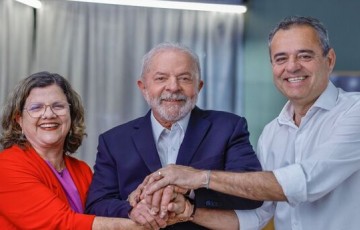 Lula utiliza twitter para enfatizar apoio a Danilo e Teresa