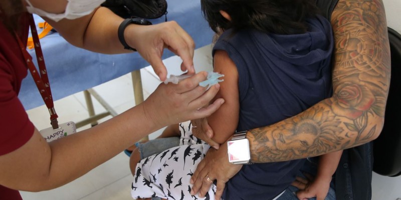 Público a partir de cinco anos de idade poderá usar o imunizante