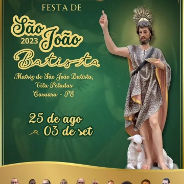 Vila Peladas em Caruaru dá início à Festa do Martírio de São João Batista