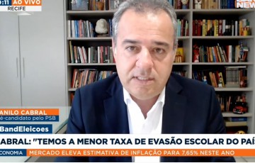 Danilo defende redução de impostos para quem ganha menos e taxação das grandes fortunas 