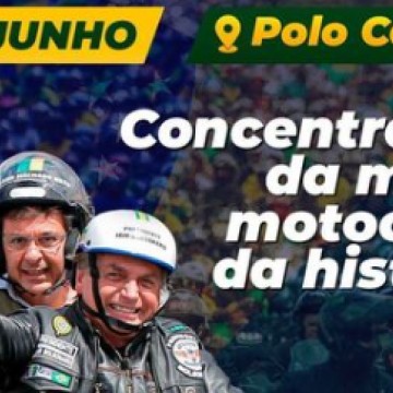 Caruaru terá motociata na véspera de São João com Bolsonaro e Gilson