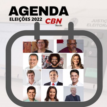 Confira a agenda dos candidatos ao Governo de Pernambuco desta quinta-feira (25)