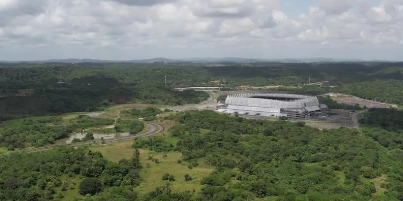A Arena de Pernambuco completa nesta segunda-feira (22), 10 anos de sua construção