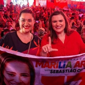Aline Mariano se diz confiante na vitória de Marilia Arraes 