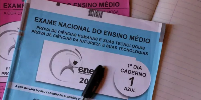 De acordo com o Inep, no Brasil, 61,3% dos candidatos são mulheres, e 38,7%, homens