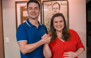 Marília Arraes recebe apoio de Clodoaldo Magalhães (PV), deputado federal eleito
