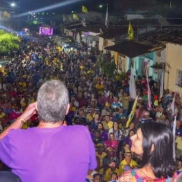 Álvaro Porto lidera manifestações, ao lado de Priscila, de apoio a Raquel em Canhotinho