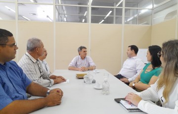 Paulista discute parcerias com o Bradesco