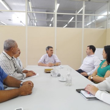 Paulista discute parcerias com o Bradesco